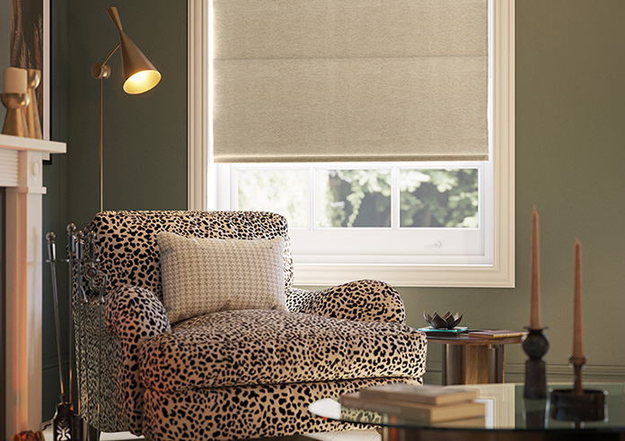 Carron, Woven Cream - Roman Blind - Image 5